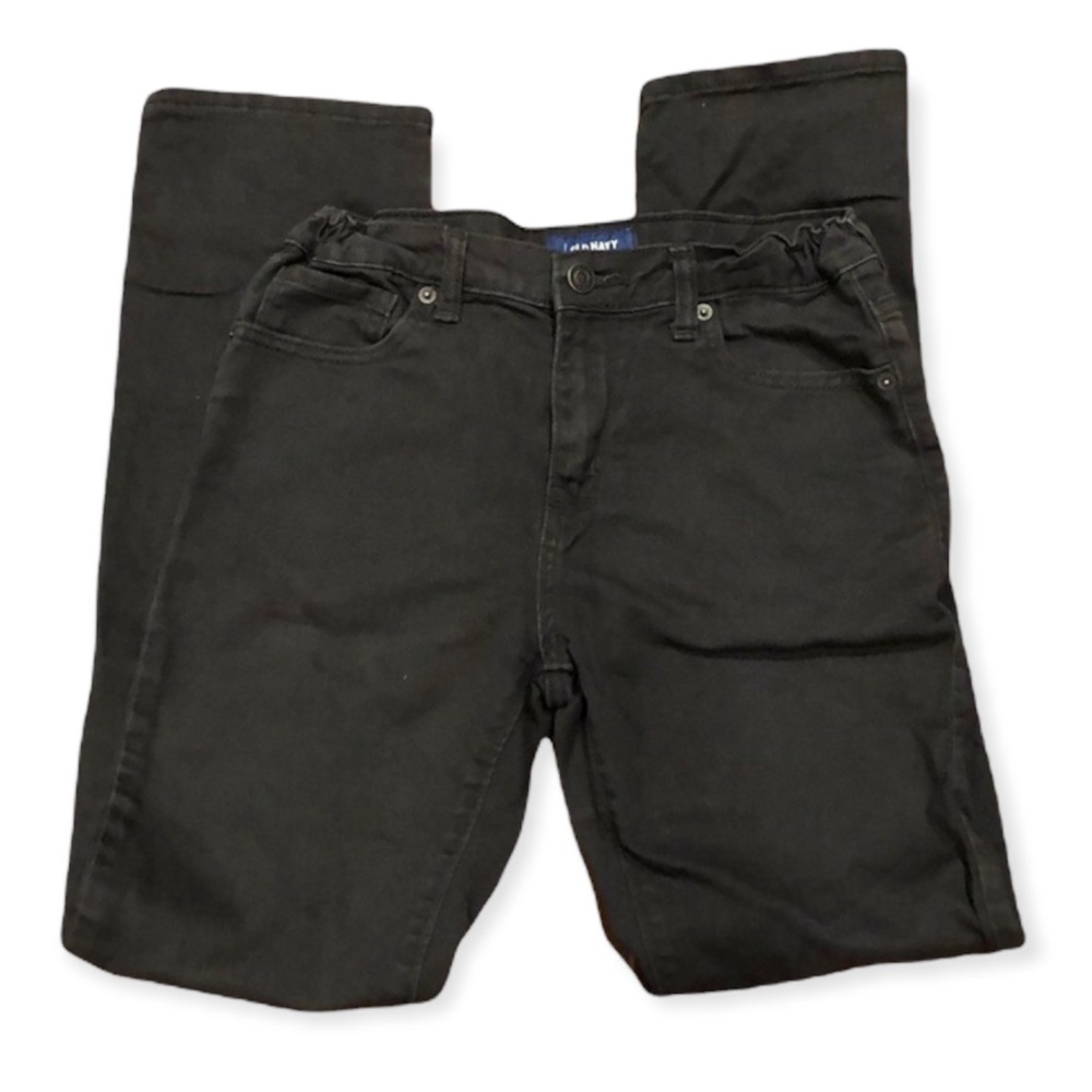 Boy’s Old Navy’s Slim Adjustable Jeans Black Size 14 Regular
